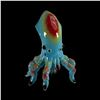 Image 1 : MUNKTIKI IKAKUMORA SPIDER-SQUID YAKIMON SCULPTURE - BLUE #60.
