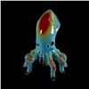 Image 3 : MUNKTIKI IKAKUMORA SPIDER-SQUID YAKIMON SCULPTURE - BLUE #60.