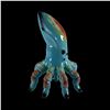 Image 8 : MUNKTIKI IKAKUMORA SPIDER-SQUID YAKIMON SCULPTURE - BLUE #60.