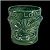 Image 2 : GREEN "TIKI LOVERS" RUM TIKI MUG FROM GERMANY.