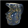 Image 2 : BLUE & GREEN HANDLED MOAI TIKI MUG.