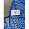 Image 2 : Blue Mesh Modular Round 4 Seat Patio Dining Table