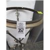 Image 2 : Decorator Bow Tie Round Pedestal Table - Missing Glass
