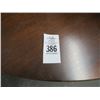 Image 2 : Mahogany 40" Round Pedestal Coffee Table