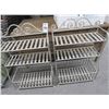 Image 1 : Ornamental Iron Storage Rack - Pair
