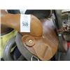 Image 2 : H & H Brown Leather Riding Saddle