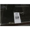 Image 2 : Contemporary Dark Oak Marble Top End Tables - Set of 3