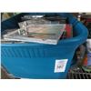 Image 2 : Tub w/Music CD's, Silk Florals, Vases, Décor