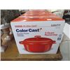 Image 1 : 6-Innova Porcelain Enamel Cast Iron 5 Qt. Round Oven - 6 X $