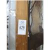 Image 2 : Ornate 2'  X  8'  Leaded Glass Panels - Pair