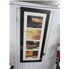 Image 1 : Contemporary Mocha Framed Wall Art - 24  X  48