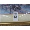 Image 2 : Coca Cola Framed Advertising Art - 20  X  24