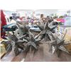 Image 1 : Hanging Decorator Metal Stars - 5