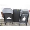 Image 1 : Folding Card Table w/6 Folding Chairs and 2 TV Trays