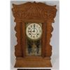 Image 1 : ANTIQUE NEW HAVEN GINGERBREAD MANTEL CLOCK