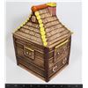 Image 2 : VINTAGE GINGER BREAD HOUSE COOKIE JAR APPROX 10"