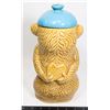 Image 2 : VINTAGE "COOKIE BEAR" COOKIE JAR APPROX 12" TALL
