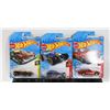 Image 1 : LOT OF THREE HOT WHEELS CARS