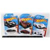 Image 1 : LOT OF THREE HOT WHEELS CARS