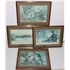 Image 1 : FOUR NICELY FRAMED TRAIN PRINTS