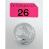 Image 1 : 1 Oz .999 Silver 2022 Britannia Coin 