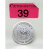 Image 1 : 1 Oz .999 Silver JBR Ethically Sourced Silver Round 