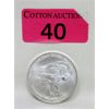 Image 1 : 1 Oz .999 Silver Pan American Miner Round 