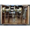Image 1 : 4 New Brass Entry Door Knobs Sets with Keys
