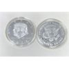 Image 2 : 10 Silver Plated "Trump 2024" Rounds
