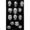 Image 1 : 13 New Heavy Metal Biker Style Rings