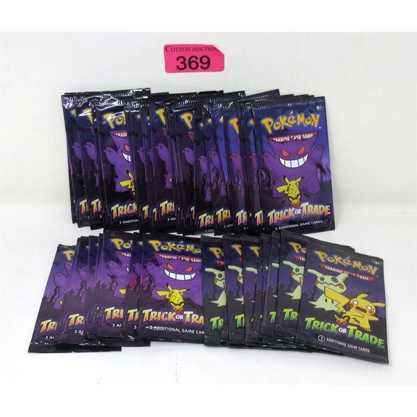 40 New Pokemon Trick or Trade Booster Packs