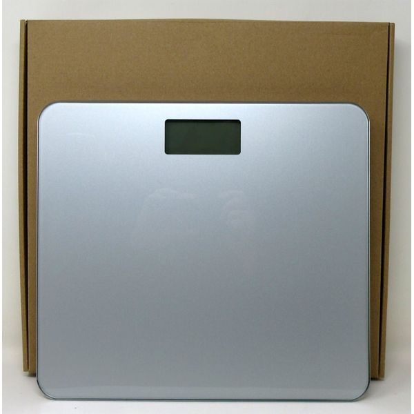 2 New Digital Body Weigh Scales - Silver-Tone