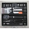 Image 1 : New 15 Piece BBQ Grilling Tool Set in Case