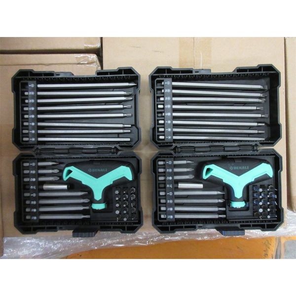 2 New Denali Ratchetting T-Handle Multi-Driver Sets