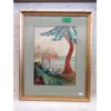 Image 4 : 4 Vintage Paintings & 2 Tinted Etchings
