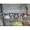 Image 2 : Shelf Lot of Silver Plate and Collectible Décor 