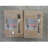 Image 1 : 2 New Packs of Johnson Rose "Windsor" Dessert Forks