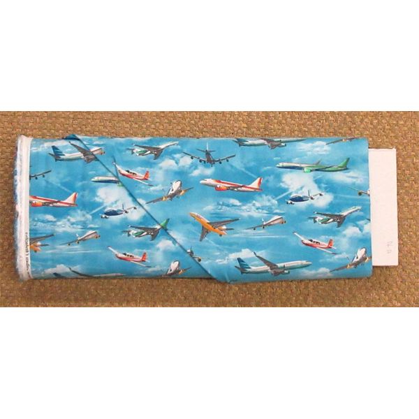 7 M of New 100% Cotton Fabric - 44" Wide