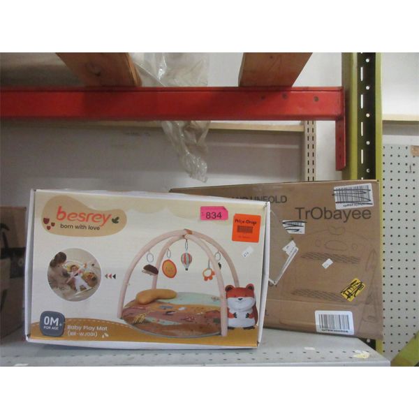 Toddler Step Stool & Baby Play Mat