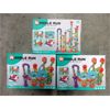 Image 1 : 3 New Marble Run Pipeline Toy Sets - 113 Pcs