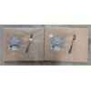 Image 1 : 2 New Packs of Johnson Rose "Pacifica" Dessert Forks