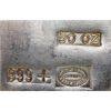 Image 2 : 50 Oz .999+ Silver Johnson Matthey 5-Stamp Bar 