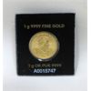 Image 2 : 1 Gram .999 Fine Gold 2023 Maple Leaf Coin 