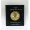 Image 2 : 1 Gram .999 Fine Gold 2023 Maple Leaf Coin 