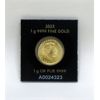 Image 2 : 1 Gram .999 Fine Gold 2023 Maple Leaf Coin 
