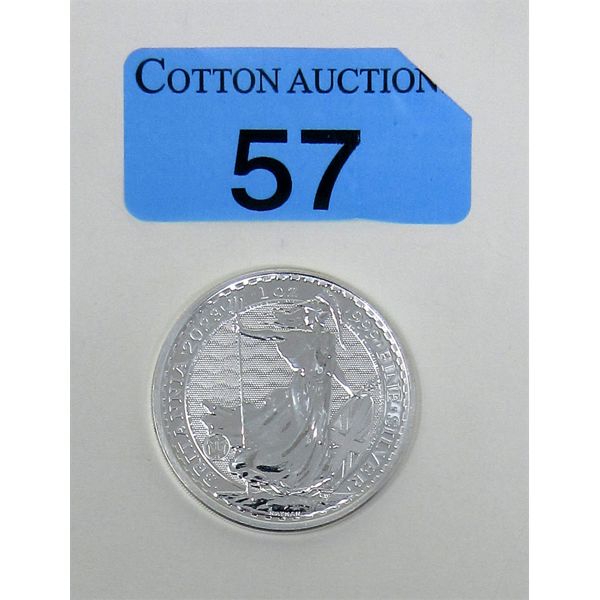 1 Oz .999 Silver 2023 Britannia Coin 