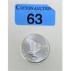 Image 1 : Vintage 1 Oz .999 Silver 1982 Eagle Round 