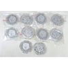 Image 1 : 10 Silver Plated "Trump 2024" Rounds
