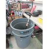 Image 1 : Homelite Weed Trimmer & 2 Rubbermaid Trash Cans