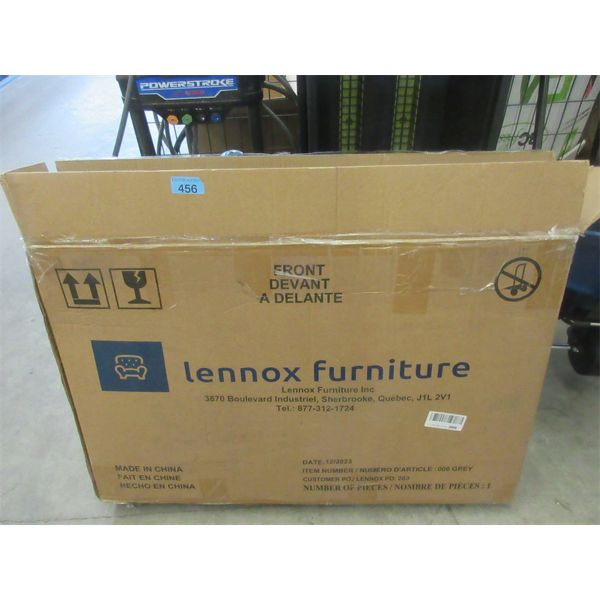 Lennox Furniture Bedside Crib - Grey